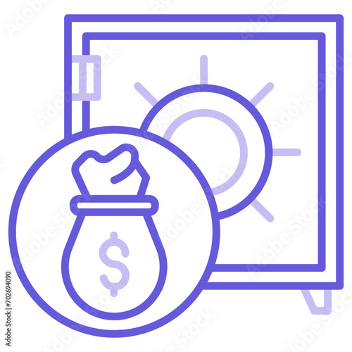 Money Vault Icon of Crime and Law iconset.