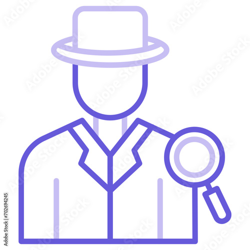 Detective Icon of Crime and Law iconset.