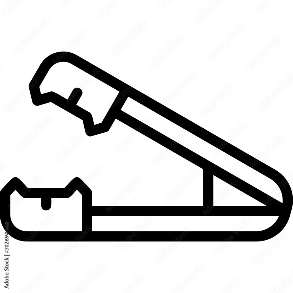 Salad Tongs Icon Salad Tongs Icon
