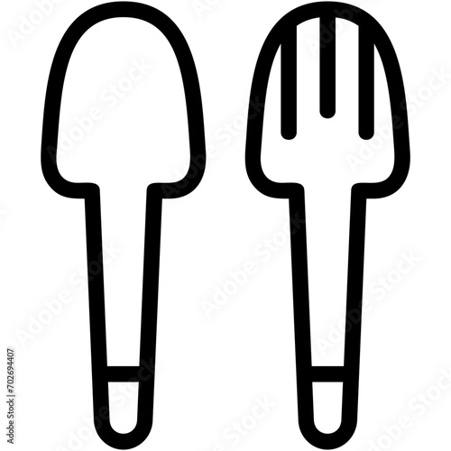 Salad Servers Icon
