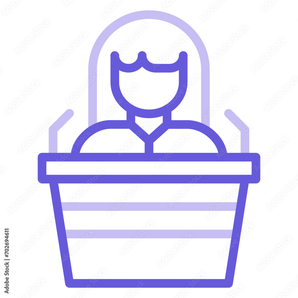 Woman Speech Icon of Housekeeping iconset. Woman Speech Icon of Housekeeping iconset.