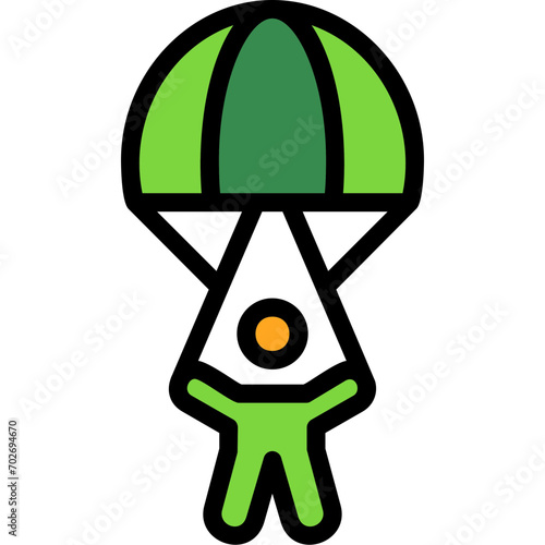 Paratrooper Icon