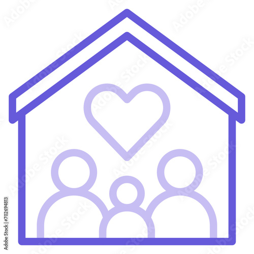 Family Home Icon of Housekeeping iconset.