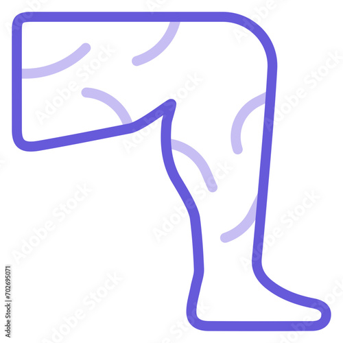 Leg Muscle Icon of Workout App iconset.