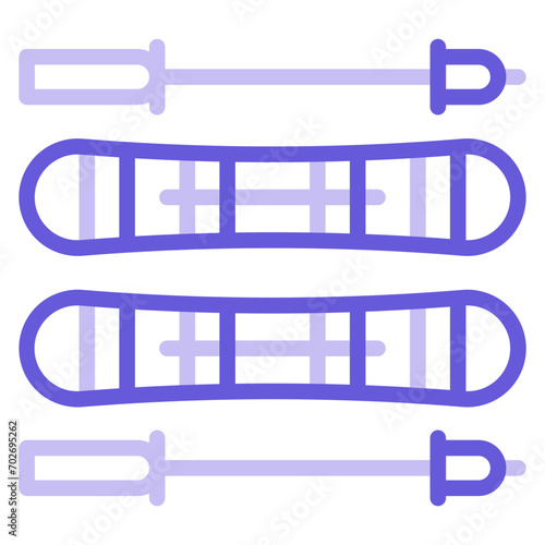 Skiing Icon of Olympics iconset.