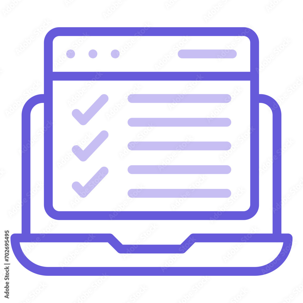 Website Checklist Icon of Marketing iconset. Website Checklist Icon of Marketing iconset.