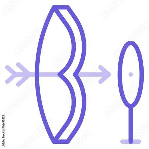 Archery Icon of Olympics iconset.