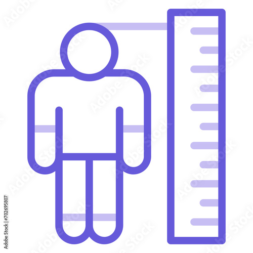 Height Check Icon of Health Checkup iconset.
