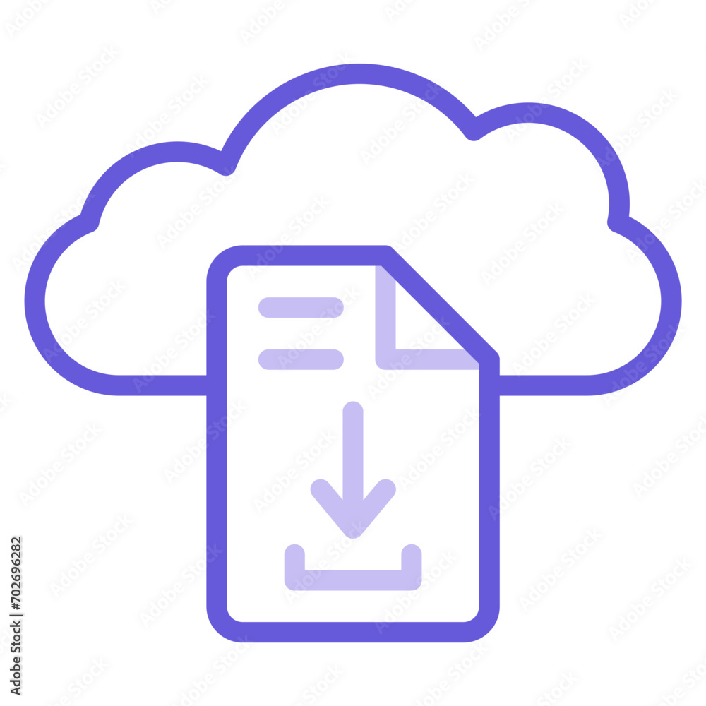 Download File on Cloud Icon of Work from Home iconset. Download File on Cloud Icon of Work from Home iconset.