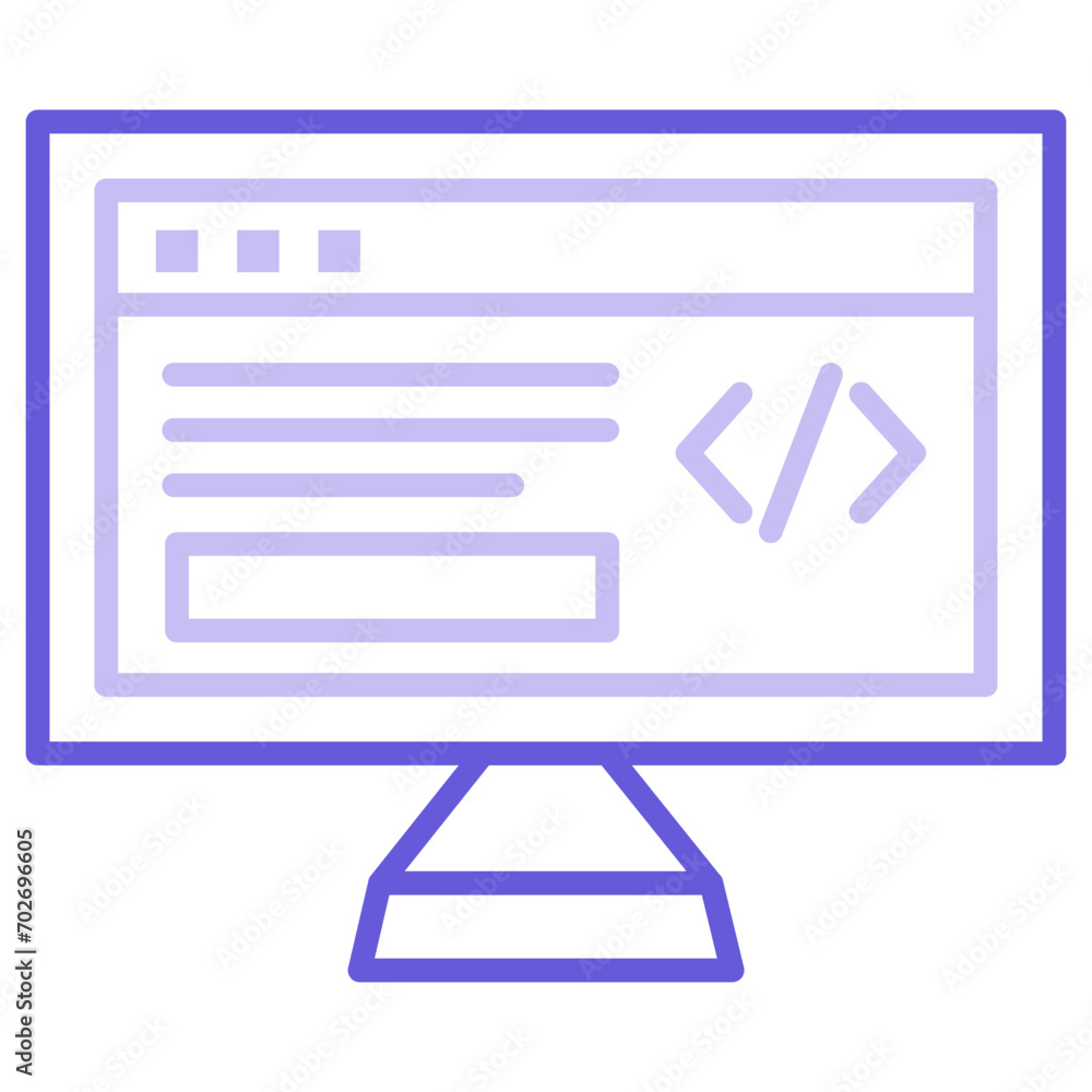 Frontend Development Icon of Computer Programming iconset. Frontend Development Icon of Computer Programming iconset.