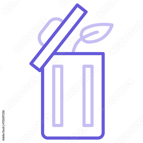 Plant Trash Icon of Pollution iconset.