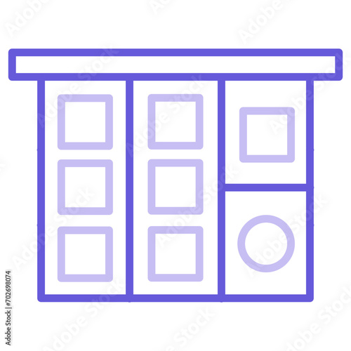 Agile Board Icon of Project Management iconset. photo