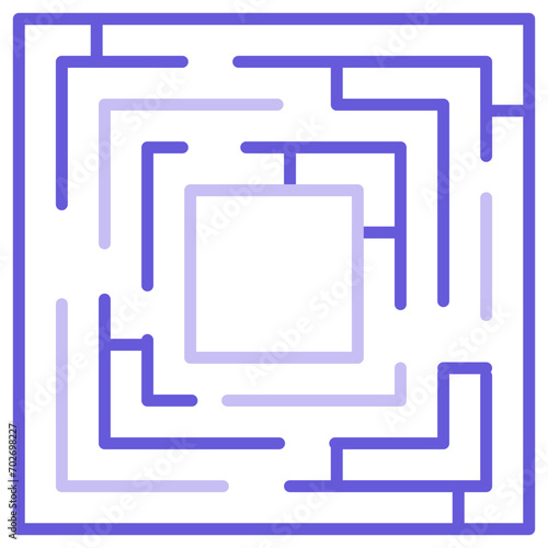 Maze Challenge Icon of Project Management iconset.