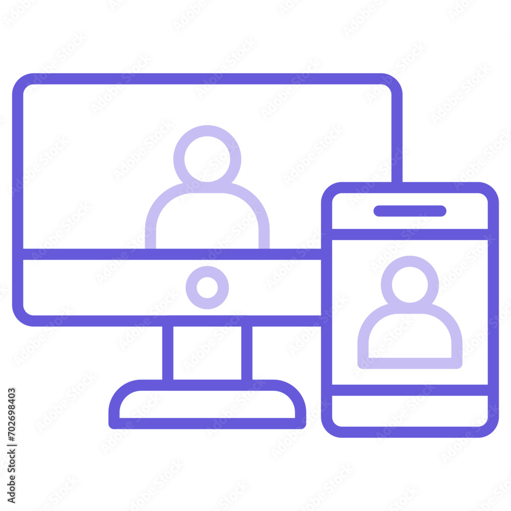 Video Conference Icon of Project Management iconset. Video Conference Icon of Project Management iconset.