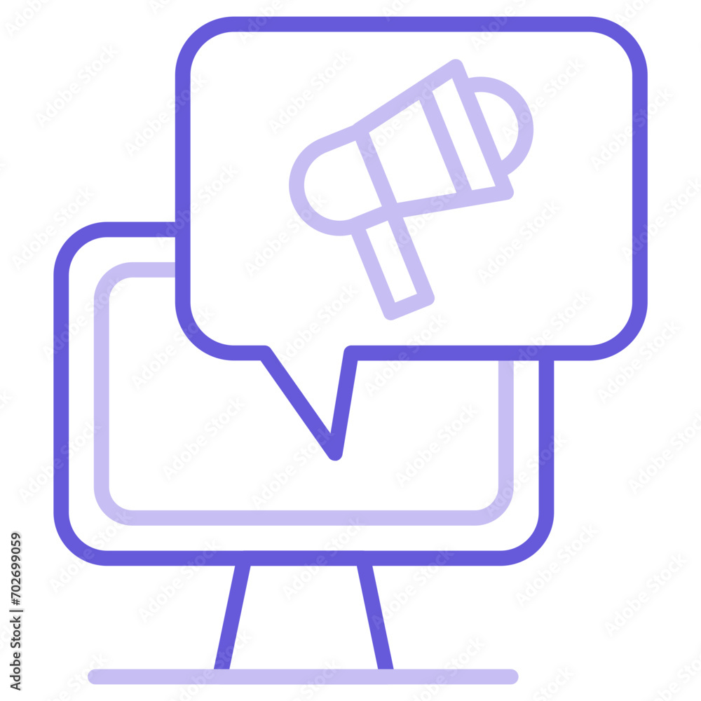 Advertising Message Icon of Digital Marketing iconset. Advertising Message Icon of Digital Marketing iconset.