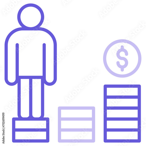 Motivation & Incentives Icon of Human Resource iconset.