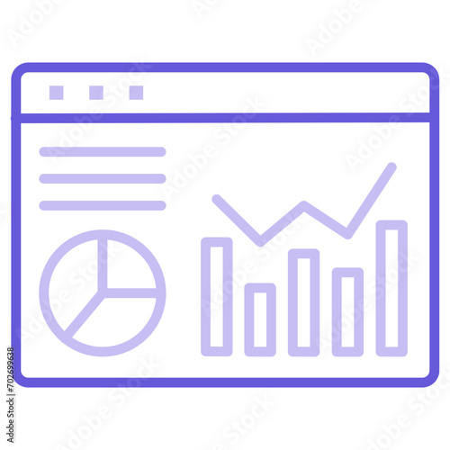 Online Statistics Icon of Business & Economy iconset.