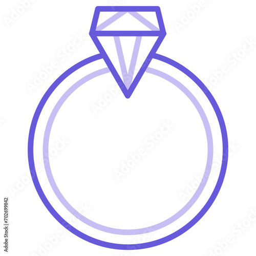 Diamond Ring Icon of Birthday iconset.
