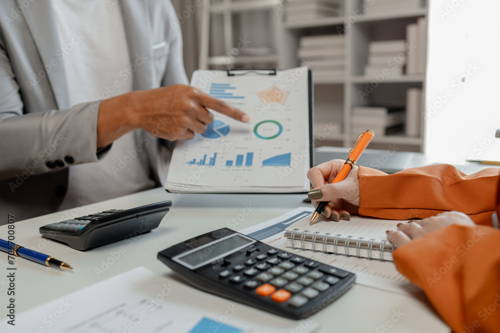 Calculate the numbers according to the report sent to the meeting, They are calculating the taxes they have to pay, They are having a meeting about the company's income and expenses, Calculate the numbers according to the report sent to the meeting, They are calculating the taxes they have to pay, They are having a meeting about the company's income and expenses,
