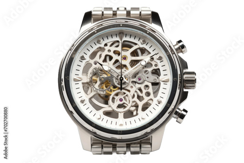 Elegance Watch Isolated On Transparent Background