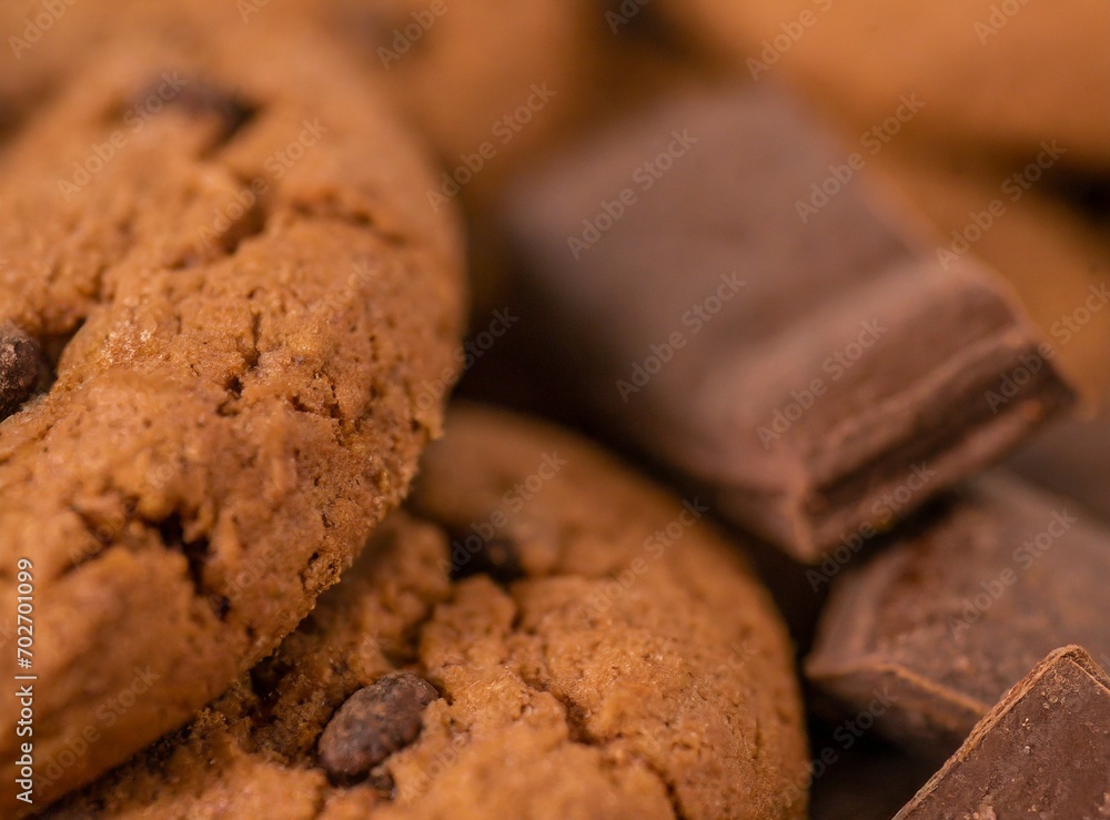 Fototapeta premium Chocolate cookies