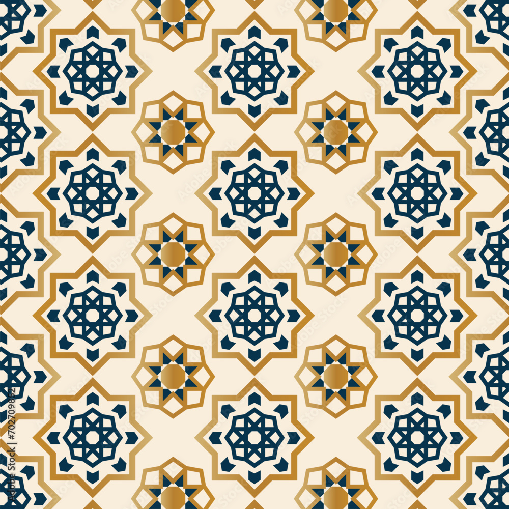 Islamic seamless pattern vector design