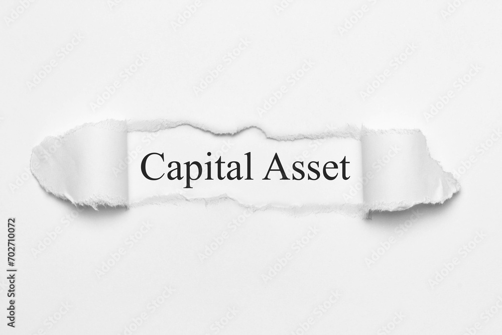 Obraz premium Capital Asset