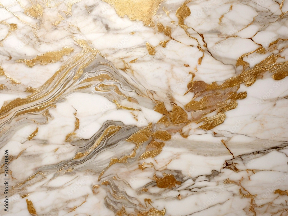 Fototapeta premium Marble textured background material. Created using generative AI tools