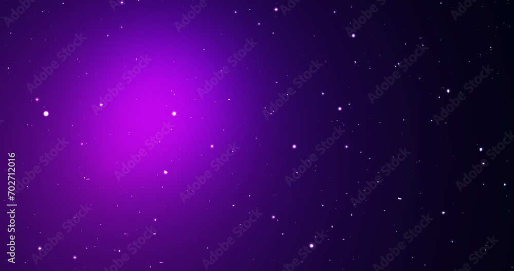Obraz premium 2D Space background with twinkling stars background and nebula clouds moving.Blazing starry glittering Milkyway galaxy universe sparkling astrology space with stars in the cosmos dark backdrop.