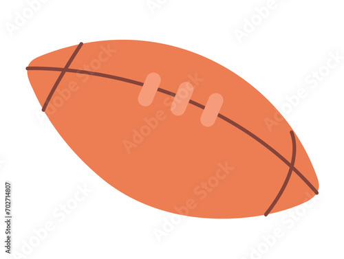 Sport element of colorful set. This image showcases the handball ball, emphasizing its significance as a symbol of precision and finesse in the world of sport games. Vector illustration.