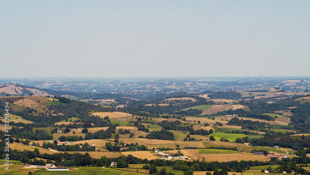 Paysages du Pays basque, en saison estivale