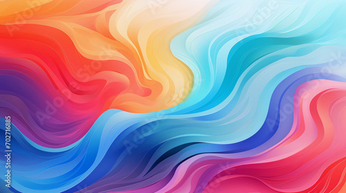 Vibrant Whirl of Psychedelic Swirls in an Abstract Artistic Fantasy