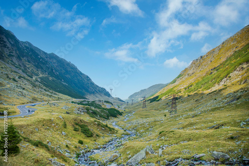 Transfagarasan highway is one of the most beautiful road in Europe, Romania 