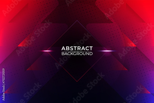 abstract modern background with red gradient color effect, dynamic  technology background, gaming banner