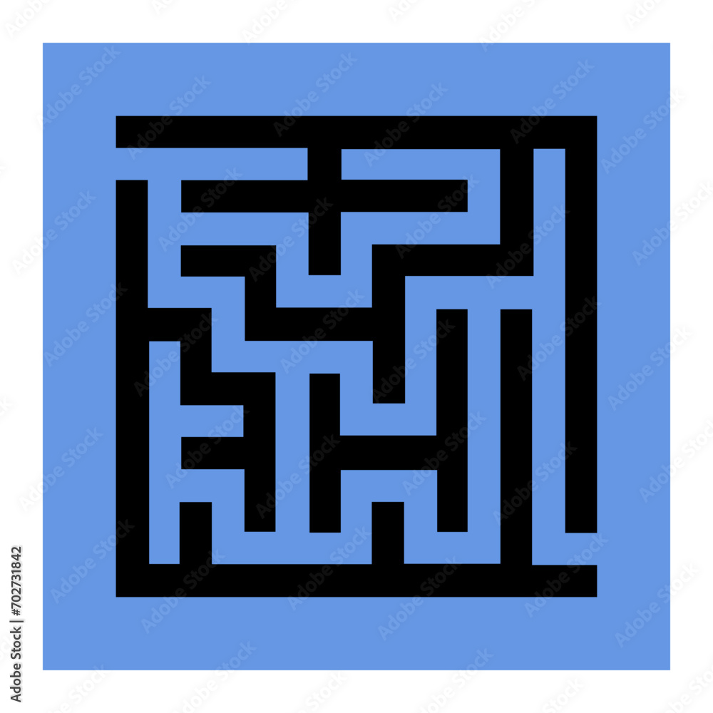 Labyrinth Illustration Element Labyrinth Illustration Element