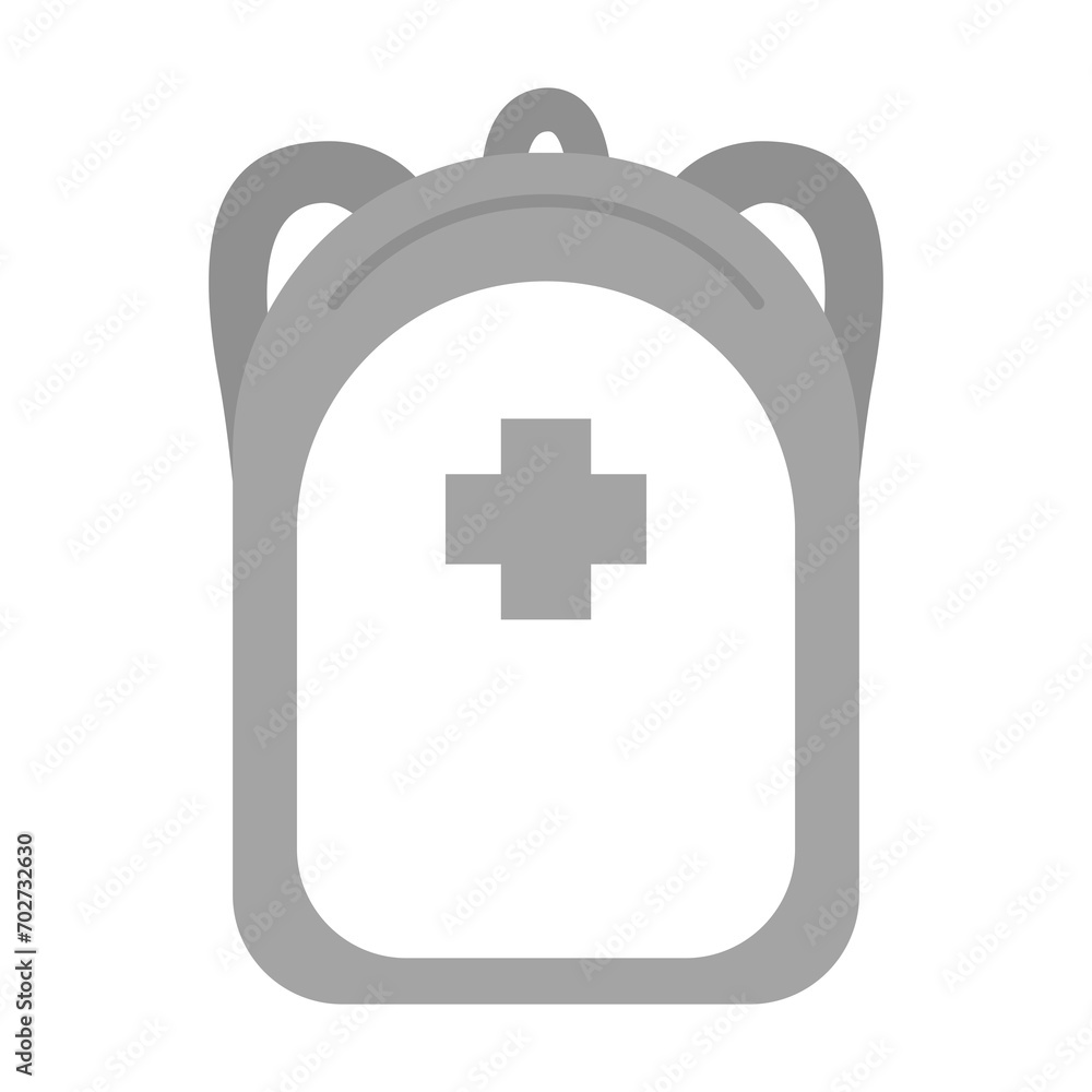 Obraz premium シンプルな黒の防災バッグ⭐︎PNG