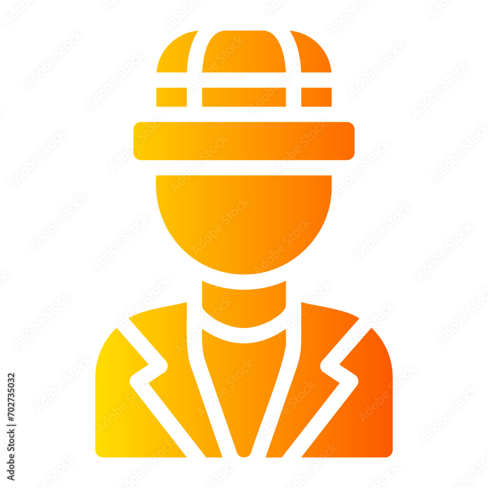 archaeologist gradient icon archaeologist gradient icon