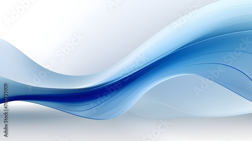 abstract blue wave background, Blue and white wave abstract background