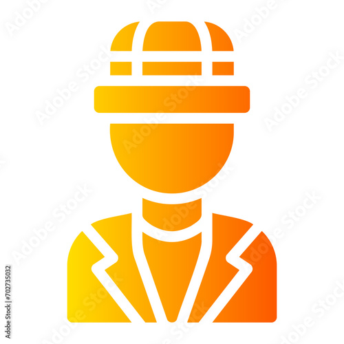 archaeologist gradient icon