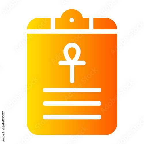 report gradient icon