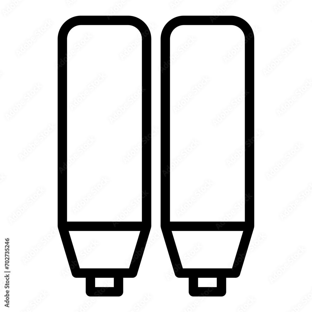 Marker icon or logo illustration outline black style Marker icon or logo illustration outline black style