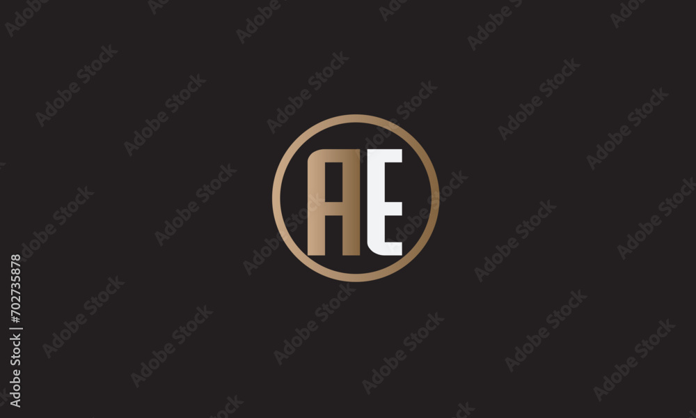 AE, EA , A , E , Abstract Letters Logo Monogram AE, EA , A , E , Abstract Letters Logo Monogram