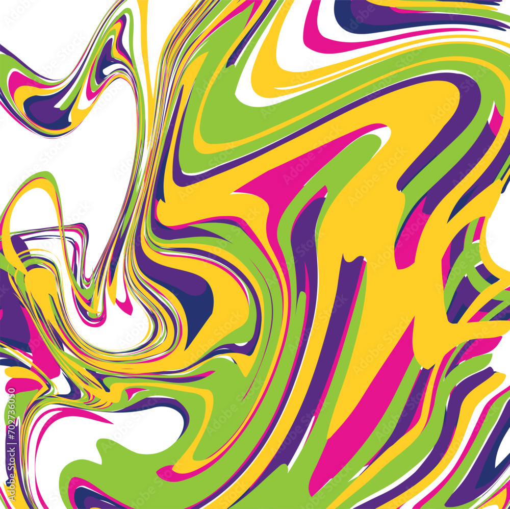 Obraz premium abstract colorful background as like wet ink