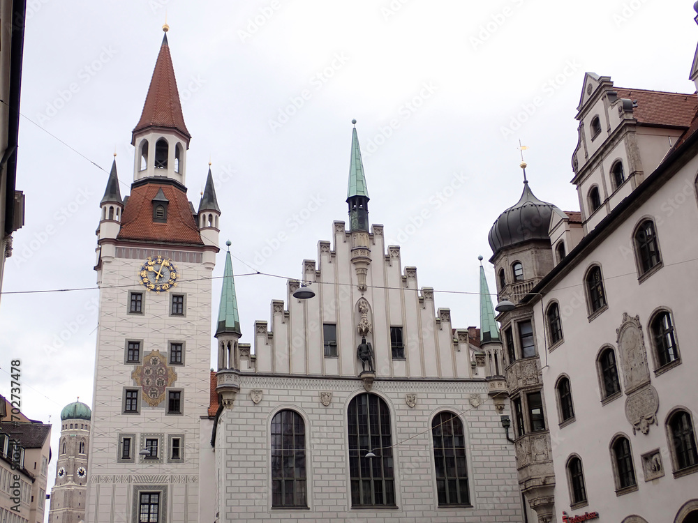 Germany Munich city scape day time Germany Munich city scape day time