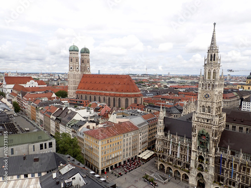 Germany Munich city scape day time