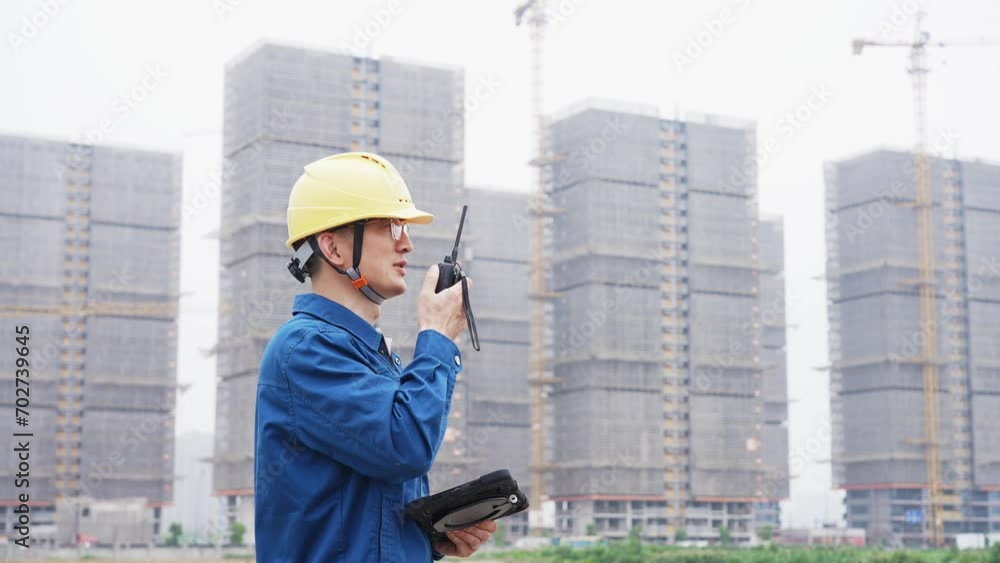 technician in construction site technician in construction site