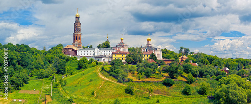 View of Svyato-Ioanno-Bogoslovsky monastery. Poshupovo, Ryazan Oblast, Russia photo