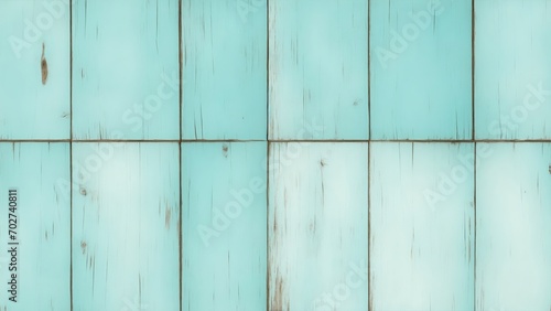 Cyan Rustic Wood Texture Background