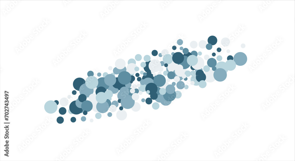 Bubbles pattern Frame Blue banner web. Colored Background. Vector illustration. Bubbles pattern Frame Blue banner web. Colored Background. Vector illustration.