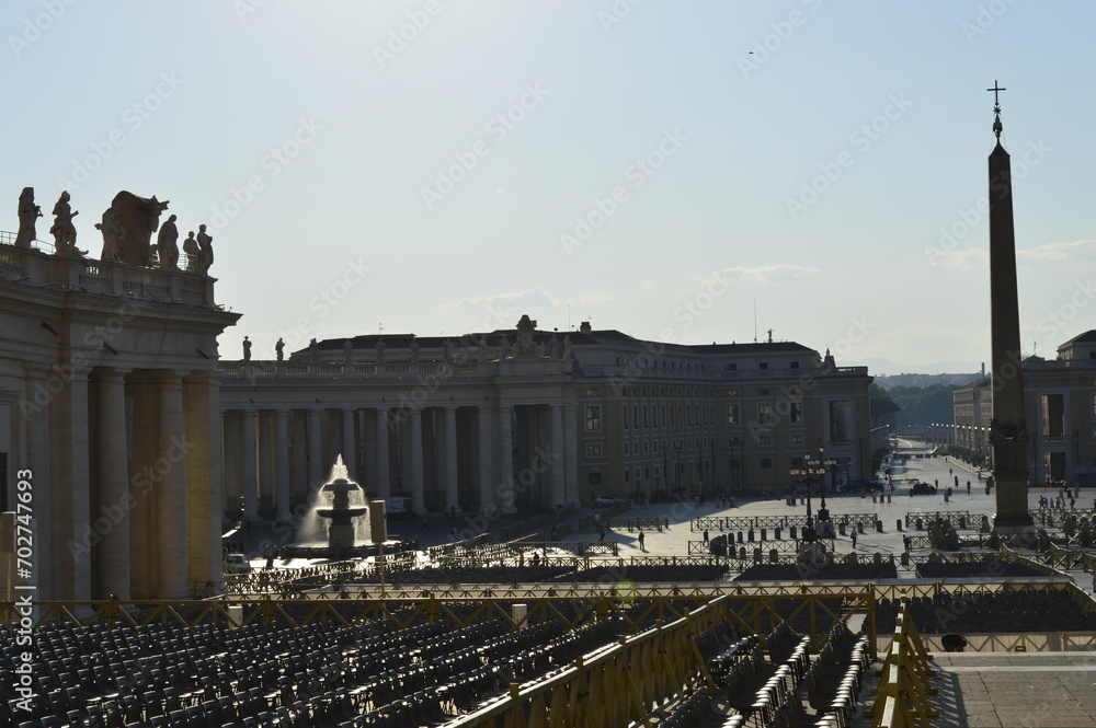 Obraz premium Vaticano na Itália vazio